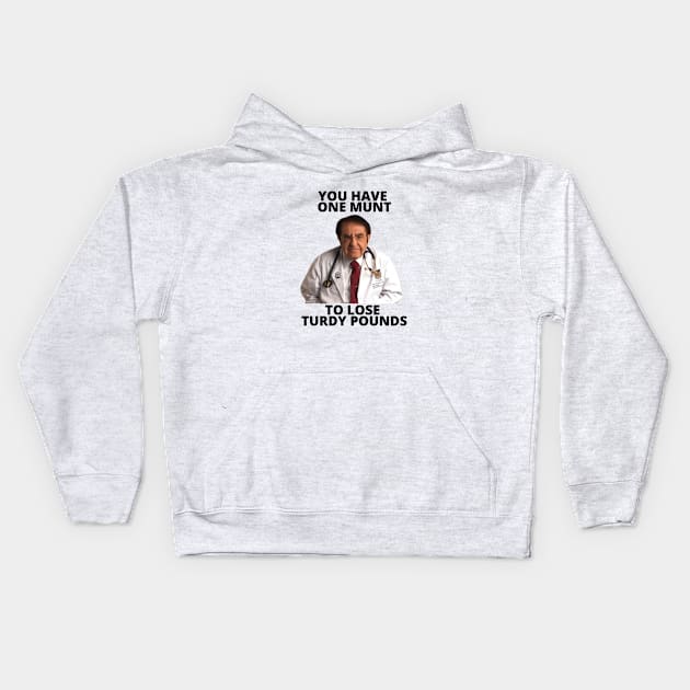 Weight Loss Motivation Now Kids Hoodie by Ken Adams Store